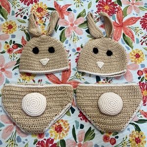 Twin bunny suits